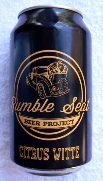  Straight to Ale Rumble Seat Beer Project - Citrus Witte 