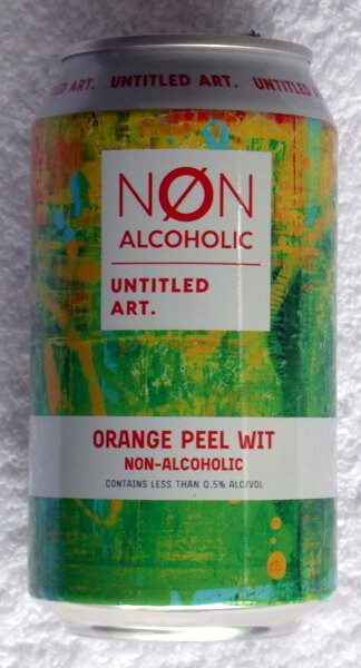  Untitled Art Non Alcoholic Orange Peel Wit 