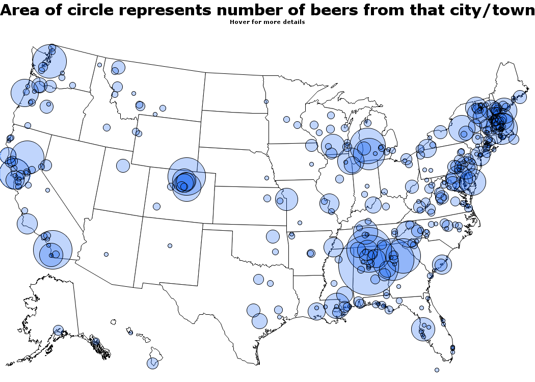 Choropleth map of STATECODE
